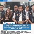 Pemilik Narkoba Jenis Happy Water di Perumahan Elite Bandung, Tertangkap dan Terlibat Kasus Judi Online