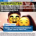 Fakta Terkuak Kepergok Selingkuh Seret Suami Ratusan Meter Memakai Mobil, Setelah Diperiksa Istri Kesal Suami Sering Bermain Judi Online dan Hobi Selingkuh